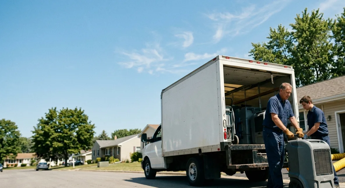 Water Damage Cleanup in Rockford, IL near me